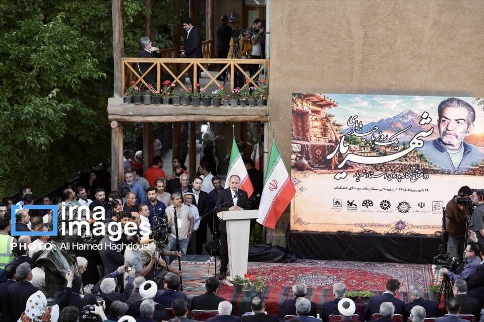 تصویر خبر: وزیر کشاورزی: خانه پدری شهریار برای حضور گسترده علاقه‌مندان توسعه یابد