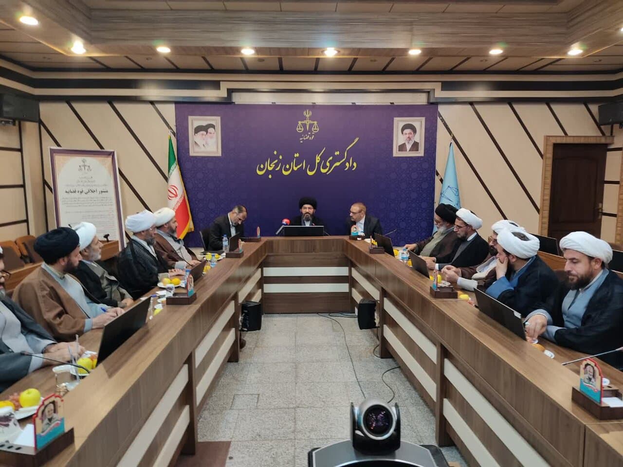 تصویر خبر: تأکید دستگاه قضایی زنجان بر کاهش اطاله دادرسی و تحقق عدالت اجتماعی