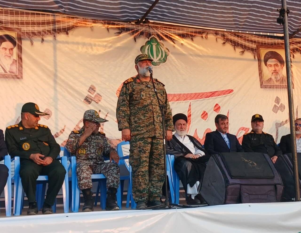 تصویر خبر: سردار نقدی: دشمن با جنگ حرف آخر خود را زد با وجود شکاف ۱۰۰ برابری بودجه و امکانات، مقابل دشمن ایستادیم