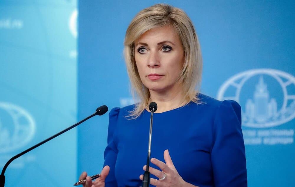 تصویر خبر: زاخارووا: واحدهای نظامی خارجی در خاک اوکراین اهداف نظامی مشروع هستند