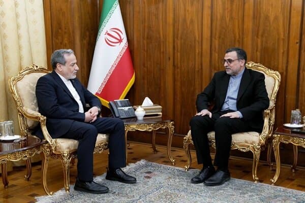 تصویر خبر: بررسی آخرین تحولات جهان اسلام در دیدار نماینده ایران در سازمان همکاری اسلامی با عراقچی