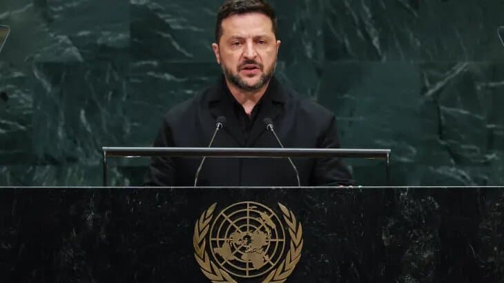 تصویر خبر: زلنسکی: زمستان بسیار سختی در پیش داریم