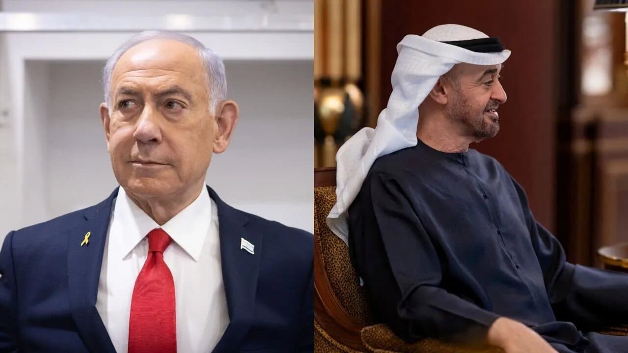 تصویر خبر: المیادین: معاون رئیس امارات در سفر به ریاض حامل پیام نتانیاهو برای بن‌سلمان بود
