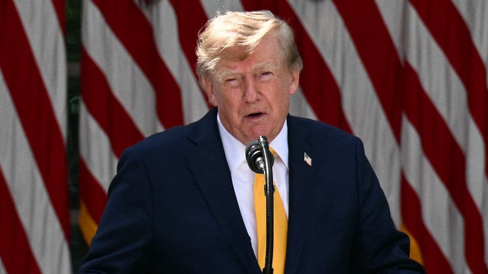 تصویر خبر: ترامپ منتقدان جنگ علیه ایران را «دیوانه‌های چپ افراطی» خواند