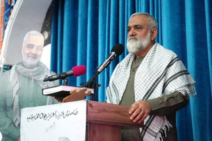 تصویر خبر: سردار نقدی: نامه سپاه پاسداران انقلاب اسلامی به مردم آمریکا در حقیقت نامه مردم است