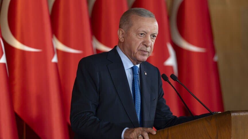 تصویر خبر: اردوغان: ترکیه در مسیر ثبات داخلی و حل بحران‌های جهانی گام برمی‌دارد تأکید بر نقش‌آفرینی منطقه‌ای و جهانی ترکیه