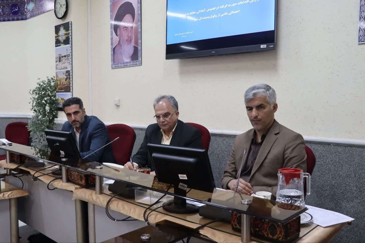 تصویر خبر: فرماندار سمنان: ترک فعل در مدیریت بحران به دستگاه قضایی معرفی می‌شود