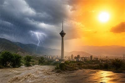 تصویر خبر: هشدار سازمان هواشناسی برای 24 استان