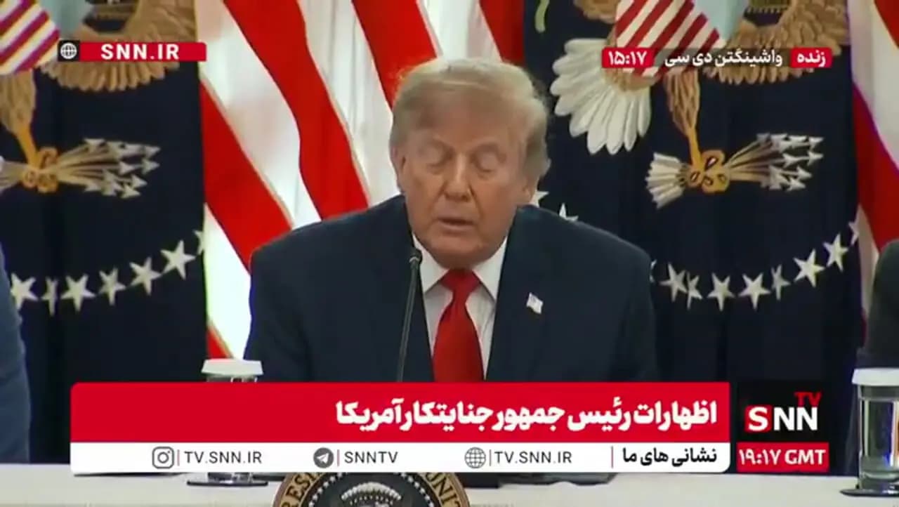 تصویر خبر: ترامپ: خوشحالیم که روسیه در موضوع ایران دخالت نکرد