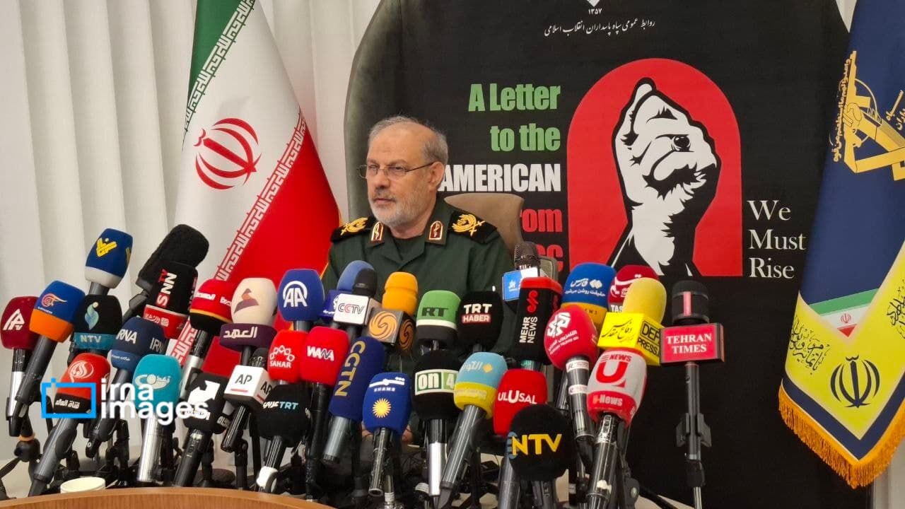 تصویر خبر: سردار محبی: نامه سپاه به مردم آمریکا فراتر از تبلیغات رسانه‌ای است