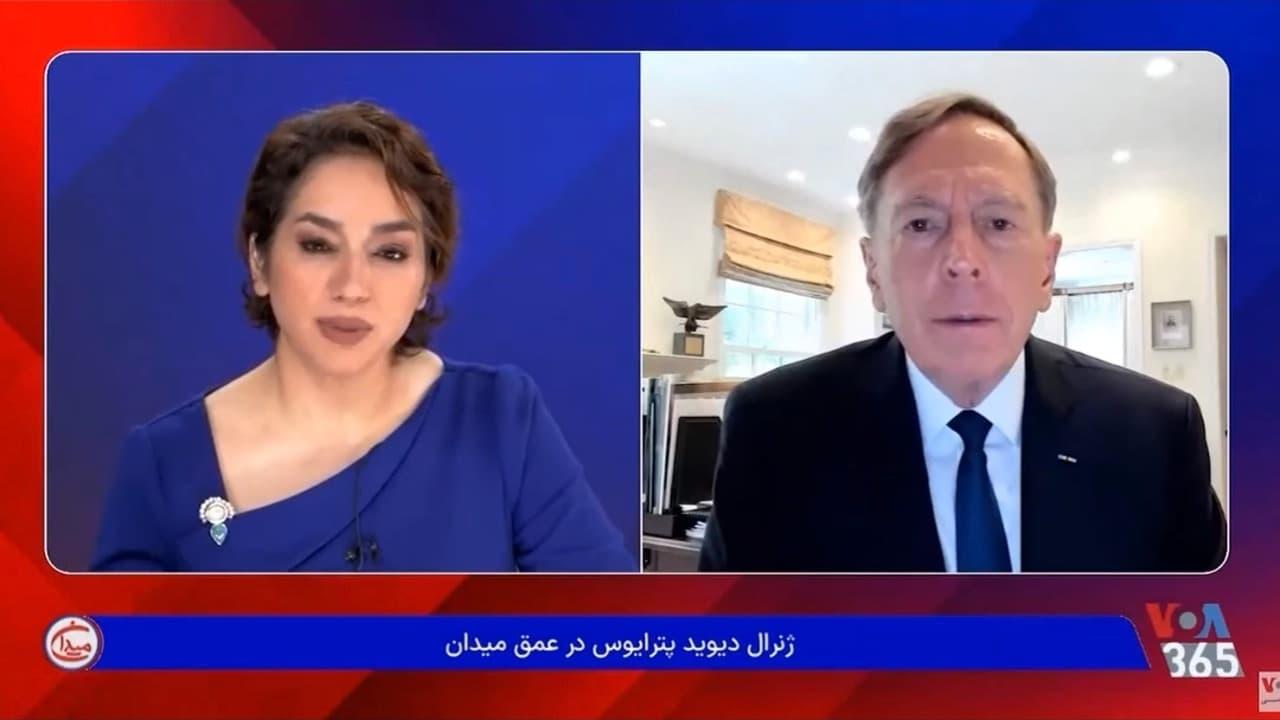 تصویر خبر: تودهنی محکم فرمانده سنتکام و رئیس سابق سیا به مجری صدای آمریکا!